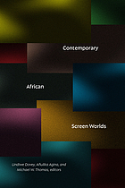 Front cover image for Contemporary African screen worlds