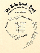The body rondo book : 12 body percussion rondos, elementary to advanced