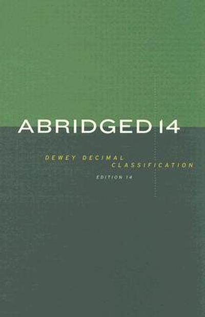 Abridged Dewey decimal classification and relative index | WorldCat.org