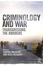 Criminology and war : transgressing the borders