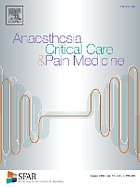 Anaesthesia critical care et pain medicine