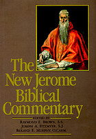 The New Jerome biblical commentary / monograph.