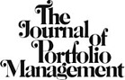 The journal of portfolio management a publication of Institutional Investor