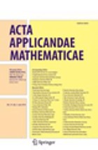 Acta applicandae mathematicae : an international journal on applying mathematics and mathematical applications.