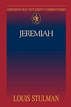 Abingdon Old Testament Commentaries : Jeremiah.