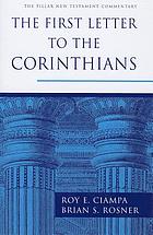 The First Letter to the Corinthians