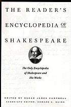 The reader's encyclopedia of Shakespeare