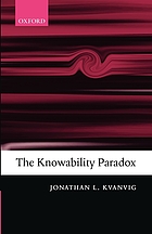 The knowability paradox