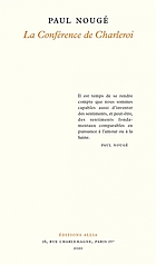 La conférence de Charleroi.