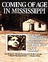Coming of Age In Mississippi The Classic Autobiography... by Moody Anne Moody