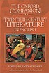 The Oxford companion to twentieth-century literature... by  Jenny Stringer 