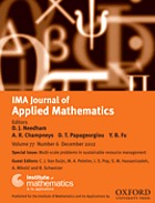 IMA journal of applied mathematics.