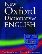 The new Oxford dictionary of english