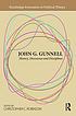 John G. Gunnell : history, discourses and disciplines by  John G Gunnell 