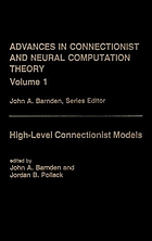 High-level connectionist models