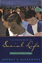 The meanings of social life : a cultural sociology