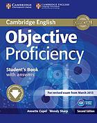 Objective proficiency. 3, Self-study student's book with answers