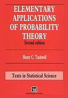 Elementary applications of probability theory : with an introduction to stochastic differential equations
