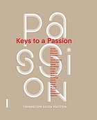 Keys to a Passion. The Catalogue · Librairie Boutique Fondation