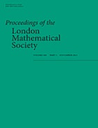 Proceedings of the London Mathematical Society. Third series.