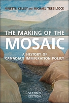 A History of Canadian Immigration Policy Making of the Mosaic