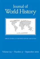 Journal of world history : official journal of the World History Association.