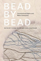 Bead by bead : Constitutional rights and Métis community