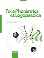 Folia phoniatrica et logopaedica.
