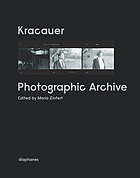 Kracauer photographic archive