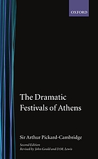 The dramatic festivals of Athens,