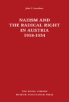 Nazism and the radical right in Austria, 1918-1934