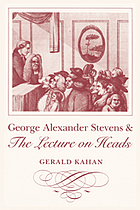 George Alexander Stevens and the Lecture on heads
