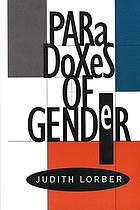 book cover: Paradoxes of Gender