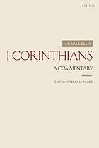 1 Corinthians : a commentary
