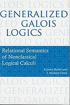 Generalized Galois logics : relational semantics of nonclassical logical calculi