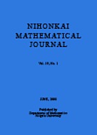 Nihonkai mathematical journal.