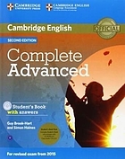 Cambridge English : Complete advanced. Student's book with answers