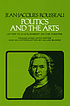Politics and the arts : letter to M. D'Alembert... by  Jean-Jacques Rousseau 
