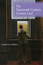 The nineteenth-century German lied