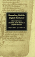 Rereading Middle English romance : manuscript... by  Murray J Evans 