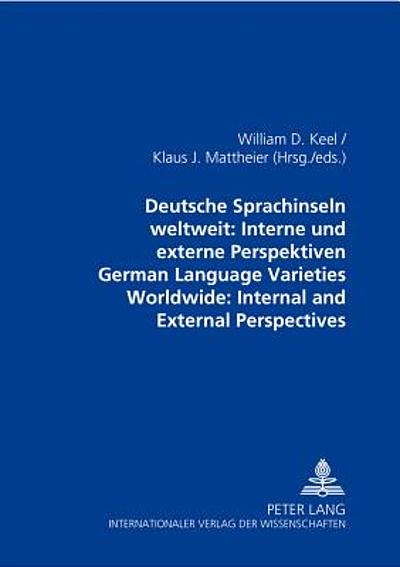 German language varieties worldwide : internal and external ...