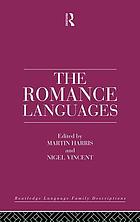 The Romance Languages.