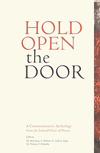 Hold open the door : the Ireland Chair of Poetry commemorative anthology, 2020