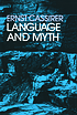 Language and myth by  Ernst Cassirer 