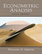 Econometric analysis : 5th ed.
