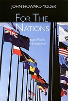 For the nations : essays evangelical and public