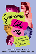 Front cover image for SOMEONE LIKE ME : an anthology of autistic gender diverse and women writers.