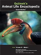 Cover of Grzimek's Animal Life Encyclopedia Vol. 8-11