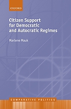 Citizen support for democratic and autocratic regimes