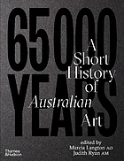 Front cover image for A short history of Australian art